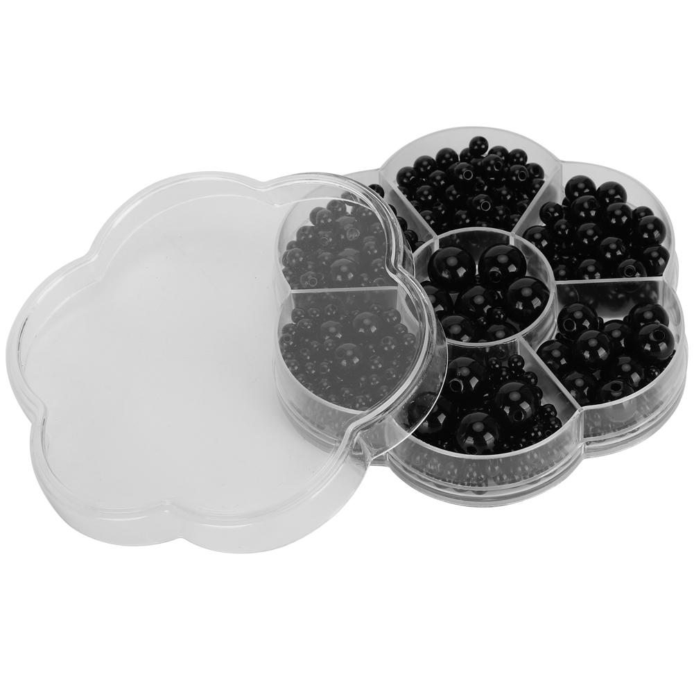 

612 шт. Пластиковые глаза для кукол Полностью черные Материалы ручной работы Безопасность Сделай сам Материалы для рукоделия Обучающая игрушка