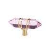 Neues Design Diamant Rosa Acryl Kristall Messinggriff Messingdraht Handaufzug Messing Kristall Schranktürgriff