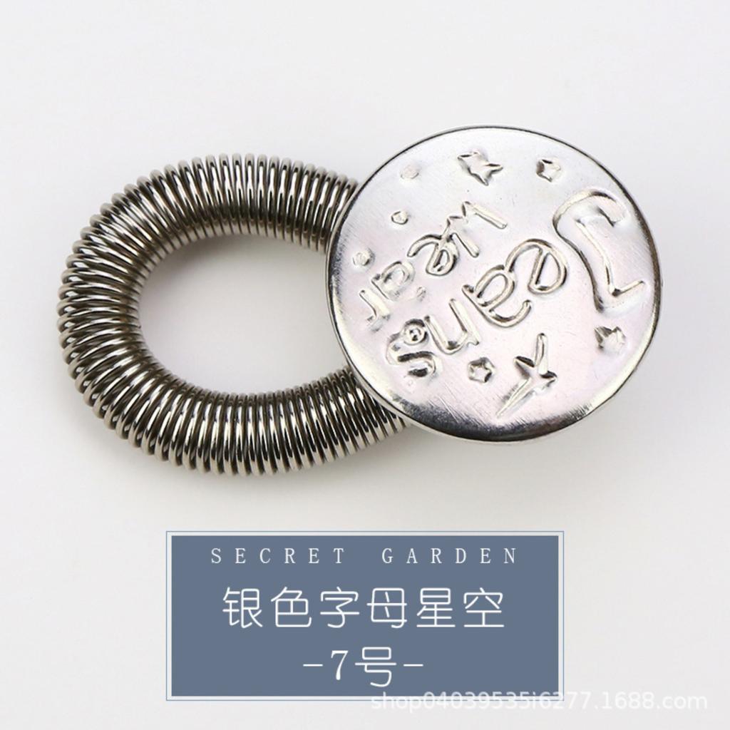 No,nail Retractable Waist,flap Button, Detachable Button, Universal Button, Extension Button, Adjustable Jeans Button.