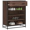 Shoe Cabinet, Brown Oak, 75X38X97.5 Cm
