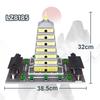 World Famous China Historical Architecture Micro Diamond Block Dayan Pagoda Creative Building Bricks Nanobricks Toys Model
