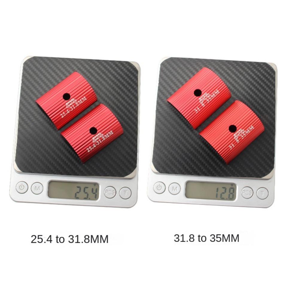 Aluminum Alloy Bike Handlebar Conversion 31.8mm To 35mm Aperture Adjust Adapter