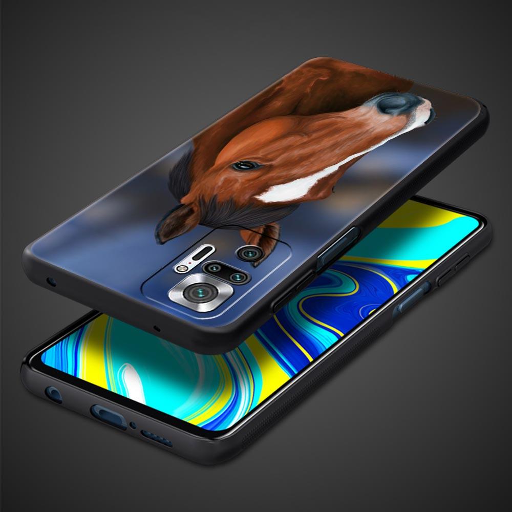 Animal Horse Phone Case Cover for Redmi 14C 10C Note 15 14 13 12 10 11 K40 Pro Plus 5G Shockproof Soft TPU Shell Fundas Capas