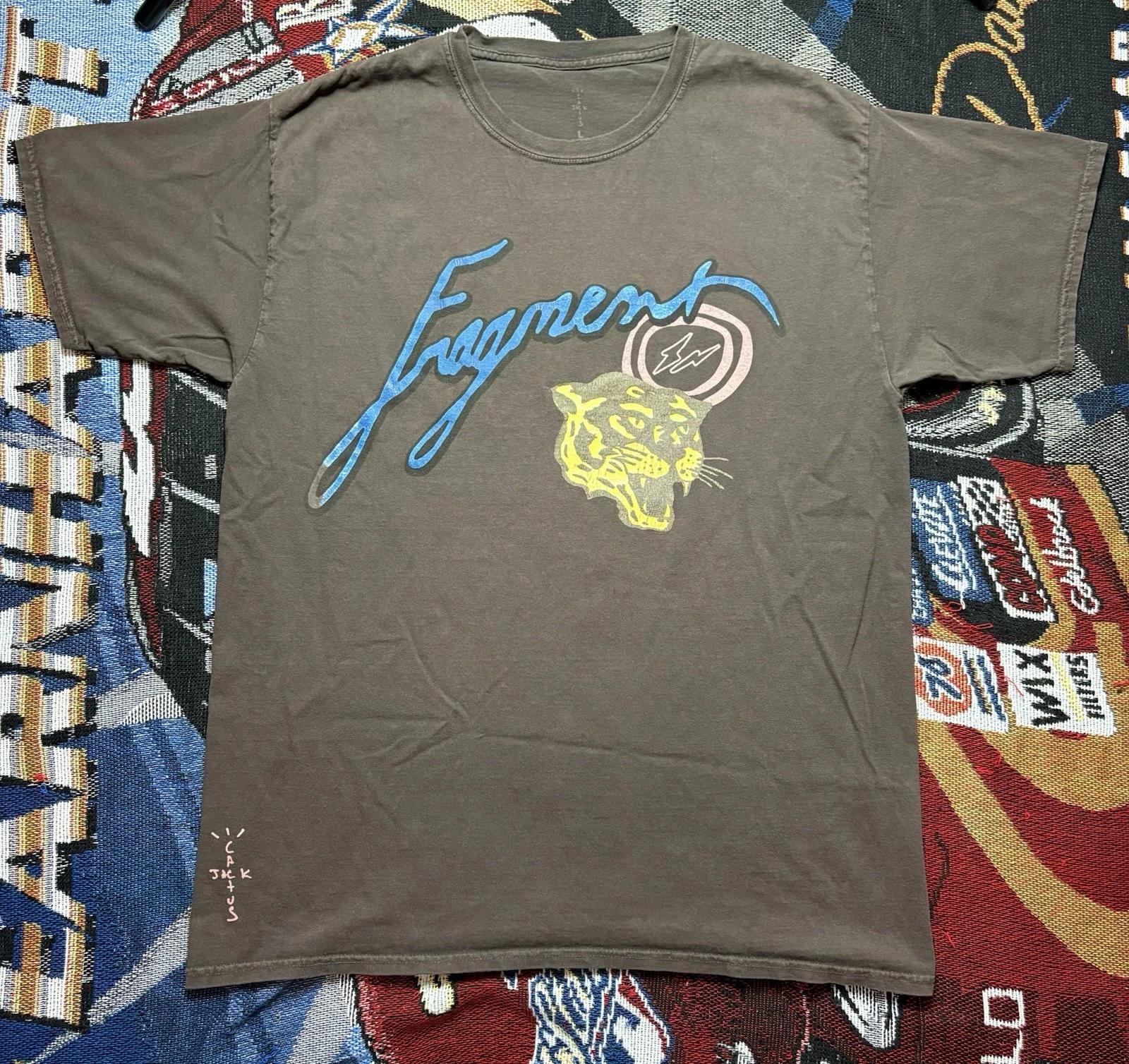 Travis Scott Cactus Jack Shirt Fragment Icons Tee Mens Large L