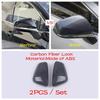 Rearview Mirror Cap Shell Protection Decor Cover Trim For LEXUS NX 260 RX 300 350h 2016 - 2026 Black / Carbon Fiber Accessories