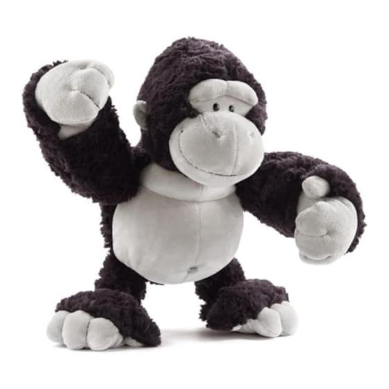 Gorilla Stuffed Animal Plush Toy, Large Soft Chimpanzee Pillow, Gift for Kids, Bedside Decoration, Cute and Fluffy, Children's Day Present, Cushion,