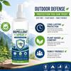 Mückenschutzspray 120ml Langanhaltend Pflanzenbasierte Formel Nicht fettend Leichter Duft DEET-frei Outdoorschutzspray für den Familiengebrauch