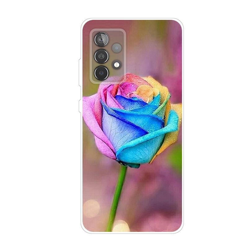 For Samsung Galaxy A52 5G Case Soft silicone TPU Back Cover For Samsung A52 5G 2021 Phone Cases A52 A 52 5G A526B Coque Shell