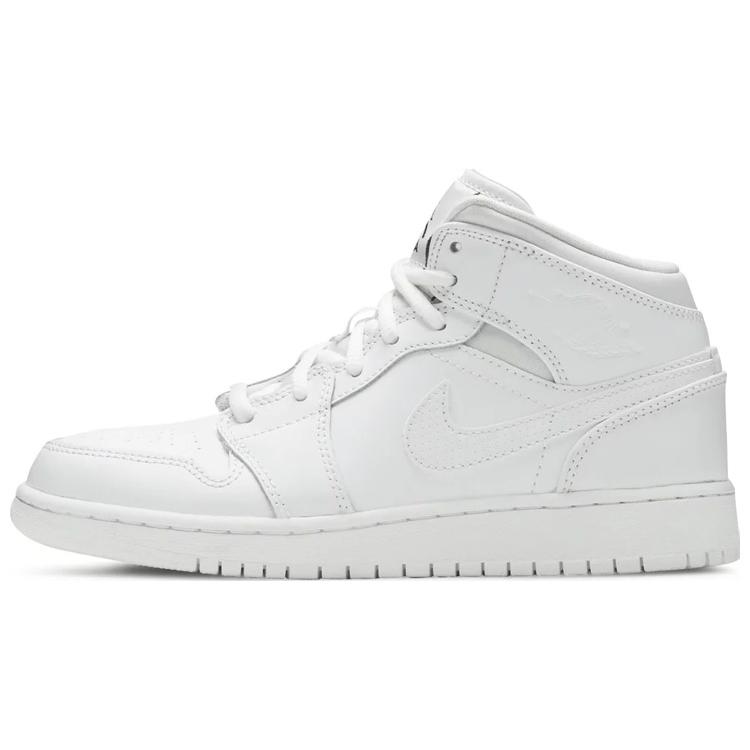 Jordan 1 Retro Mid White 2017 GS 554725-110 38