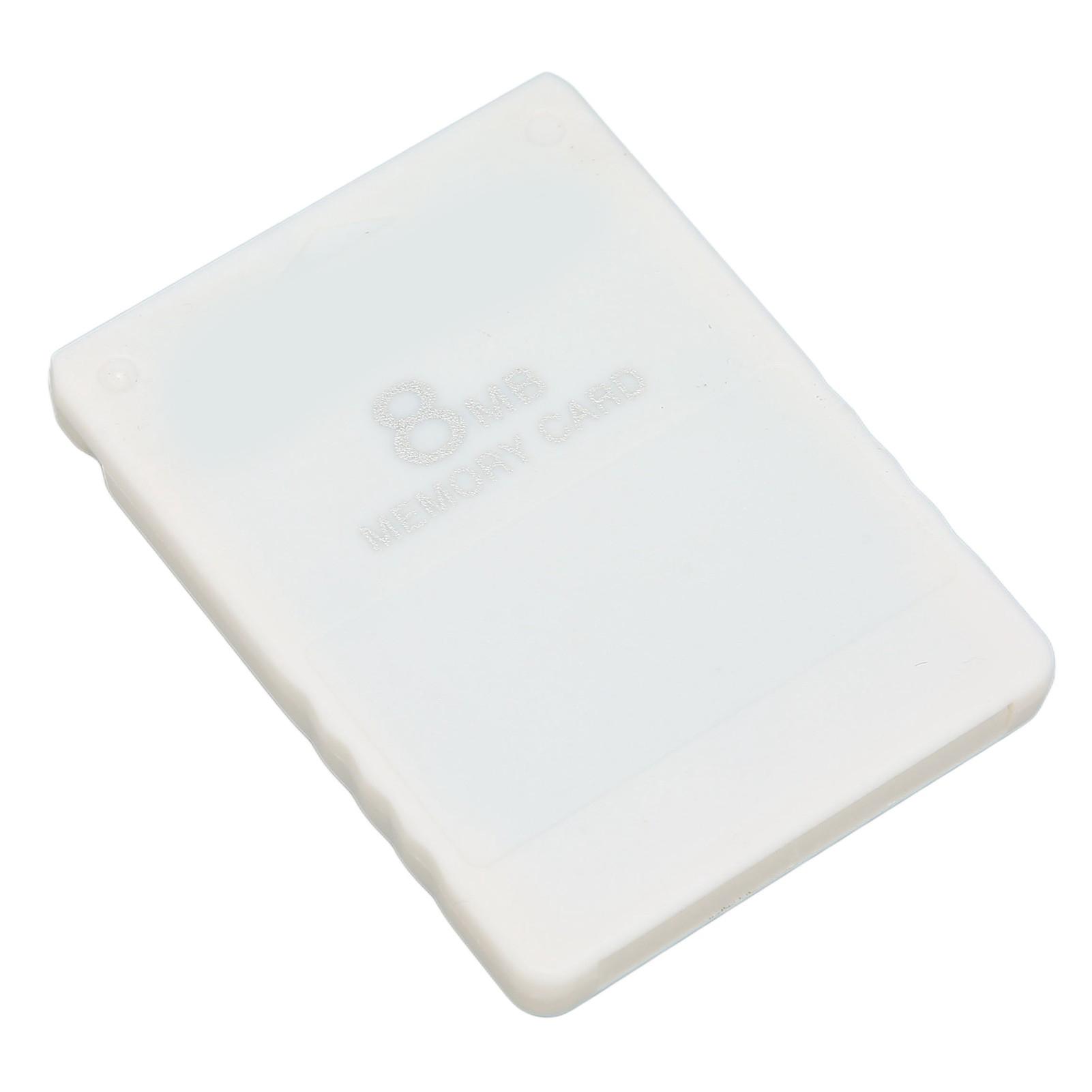 Карта памяти 8 МБ Plug and Play FMCB1.966 Внешняя высокоскоростная игровая карта памяти для PS2Белый белый