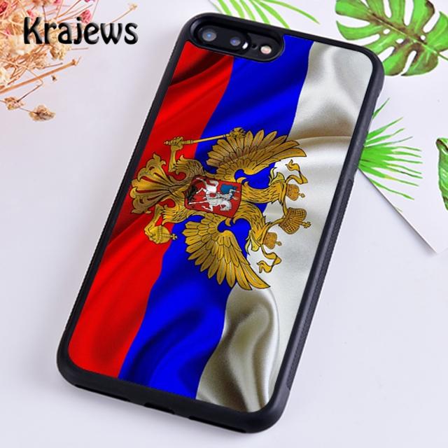 Krajews Moscow Russian Flag Bear Phone Case Cover For iPhone 14 5 6s 7 8 Plus X XR XS 11 12 13 Pro Max Samsung S21 S22ultra Plus