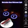 ANBB5 2Pcs Car Door Sign Welcome Light LED Projection Lamp For Mercedes Benz AMG GLC GLA GLE GLS GL W204 W176 W205 W213 W166 W212 C180