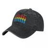 LED SoundActivated Equalizer Bass Thumbs Up DJ Party Demin Cap Durable for All Seasons Cap Female Cap Man Summer