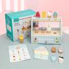 Wooden Ice Cream Shop Play Set for Kids – Pretend Play Kitchen Toy