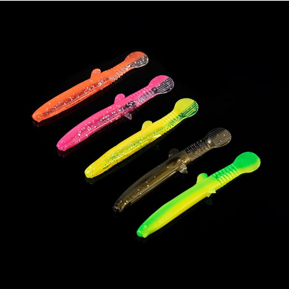 

15 шт. Инструменты для рыбы Рыбалка Приманка Рыболовные снасти Мягкий бионический вьюн Поддельная приманка Свимбейт