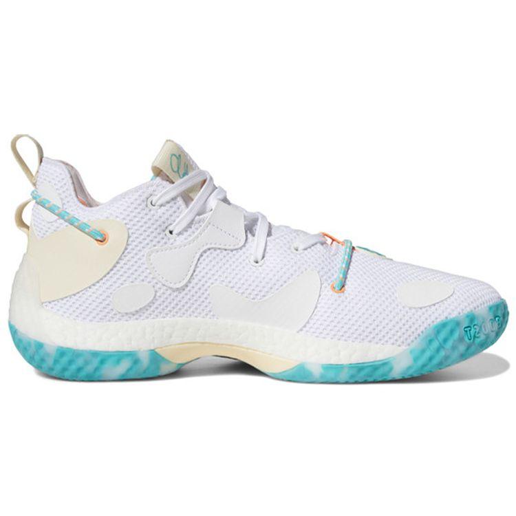 Adidas Harden Vol. 6 The Bahamas Unisex Sneakers White Cloud-White Ecru-Tint GW9031