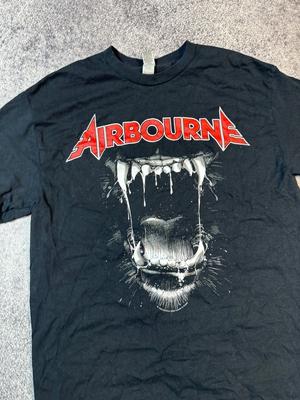 Vintage Airbourne Band Black Shirt Unisex Concert S To 5XL TR312 Unisex T-Shirt