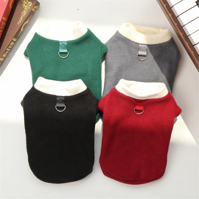 Jumpsuit Dog Pullover Furry Suit for Medium Dogs to Large Dogs for Winter Basic Jumpsuit Suit Thick Coat