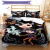 3pcs Coraline (2) Design Cover Set - HD Printed Bedding with 1 Cover and 2 Pillowcases - Perfect for Home and Dorm Decor