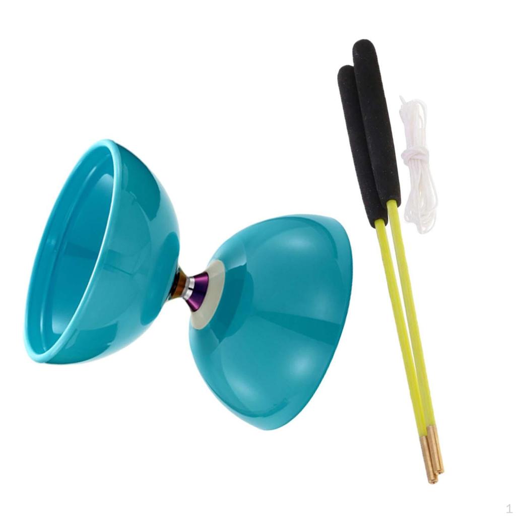 Classic Diabolo Toy Set with Sticks for Beginners and Community Events