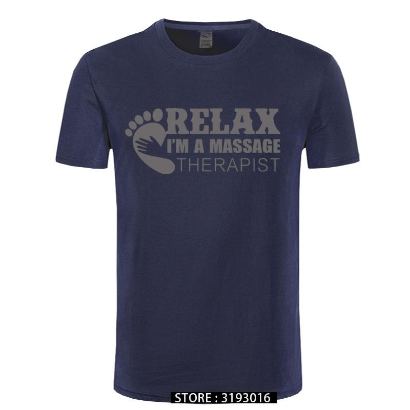 I Am A Massage Therapist Men T Shirt Summer New Fashion Short Sleeve ONeck Cotton Tshirt Funny Mens Tops
