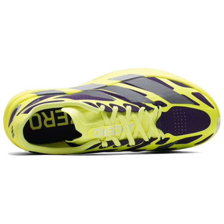 adidas Adizero EVO SL EXO Aurora Plum Iron Metallic Men Sneakers Yellow Solar-Yellow KI4772