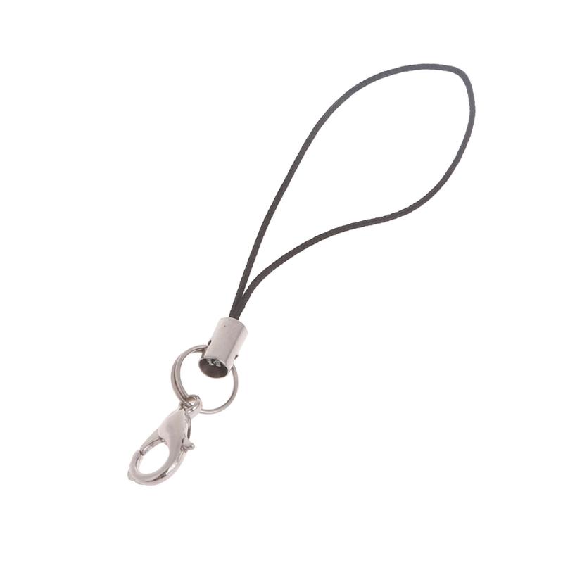 Nylon Lanyard Strap for USB Flash Drive MP4 Player Wireless Earphone Keychains Anti-lost Lanyard with Lobster Clasp