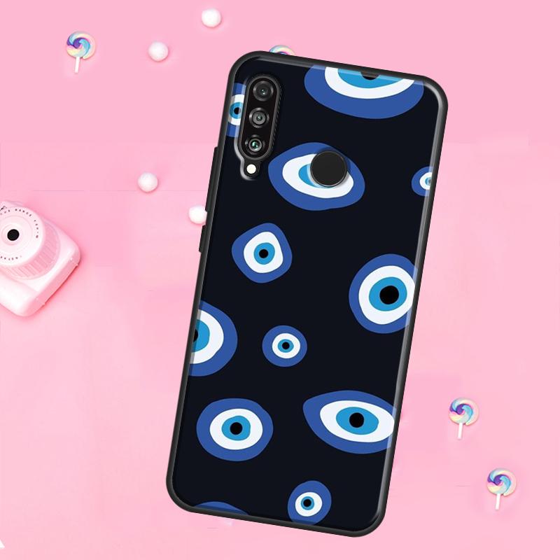 Evil Eyes For Huawei Nova 11 Pro 10 9 SE Y70 Y60 Y90 Y61 Y91 Y73 Y72 12s 12i 11i 8i P30 P40 Lite Case