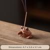 Frog Turtle Crab Animal Lotus Incense Burner Ceramics Sleep Aid Lotus Tabletop Incense Base Zen Chinese Style Desk Decor
