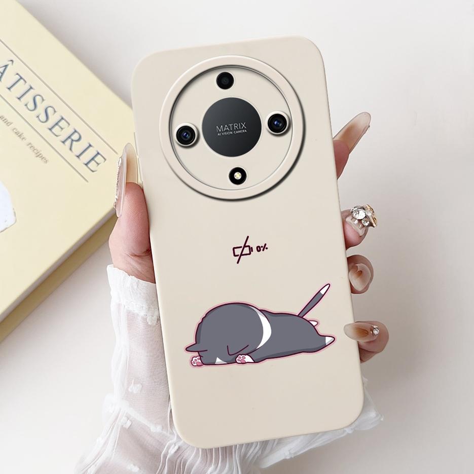 For Honor X9b Case Magic6 Lite ALI-NX3 Cute Panda Cartoon Cover Shockproof Phone Case For Honor Magic 6 Lite HonorX9b Soft Shell
