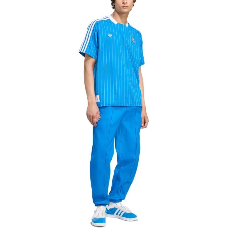 adidas Real Madrid Terrace Icon Asia Sizing 'Blue Bird' Men's JN3060