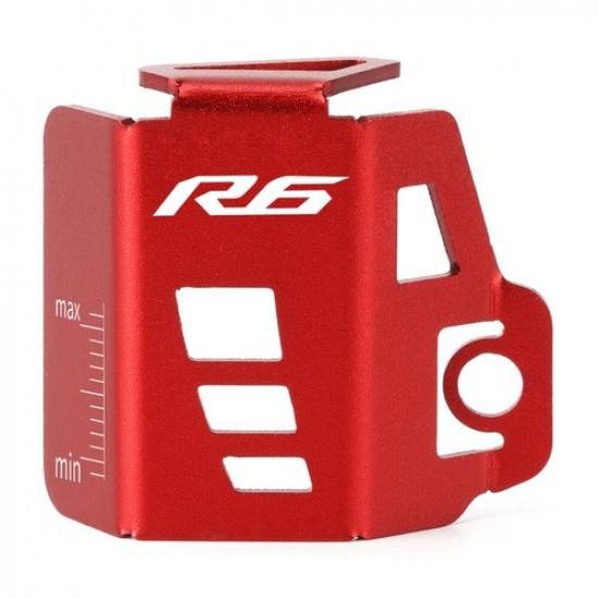 For YAMAHA YZF R6 2006- YZF-R6 Rear Brake Fluid Reservoir Cap Guard Cover