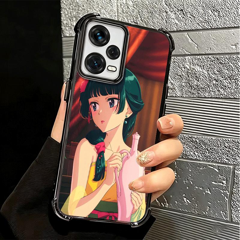 A-Apothecary D-Diaries Anime Plating Phone Case For Xiaomi Redmi Note 14 15 Pro Plus 13 12 11 11S 11T 10 9S 9 5G Anti-Fall Airab