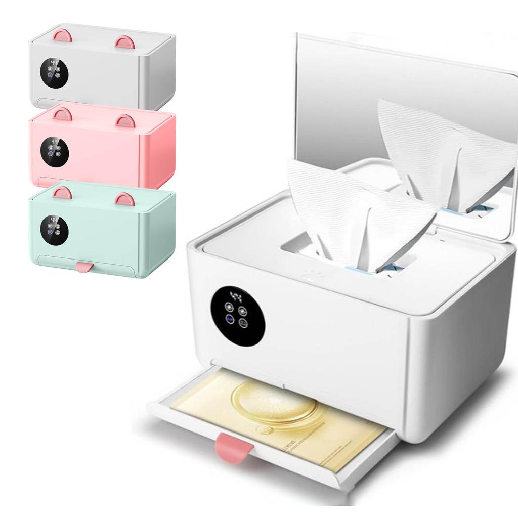 Baby Wipe Warmer Diaper Wipe Dispenser For Heating, Nursery, Road Trips, Camping, Versatile Business Care