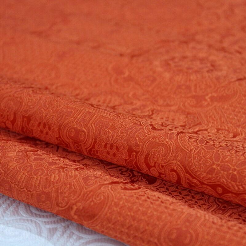 Saténová Hedvábná Brokátová Žakárová Květinová Látka Vintage Kostým Šaty Řemeslné Oblečení Potřeby Cheongsam Povlaky na Polštáře Šití