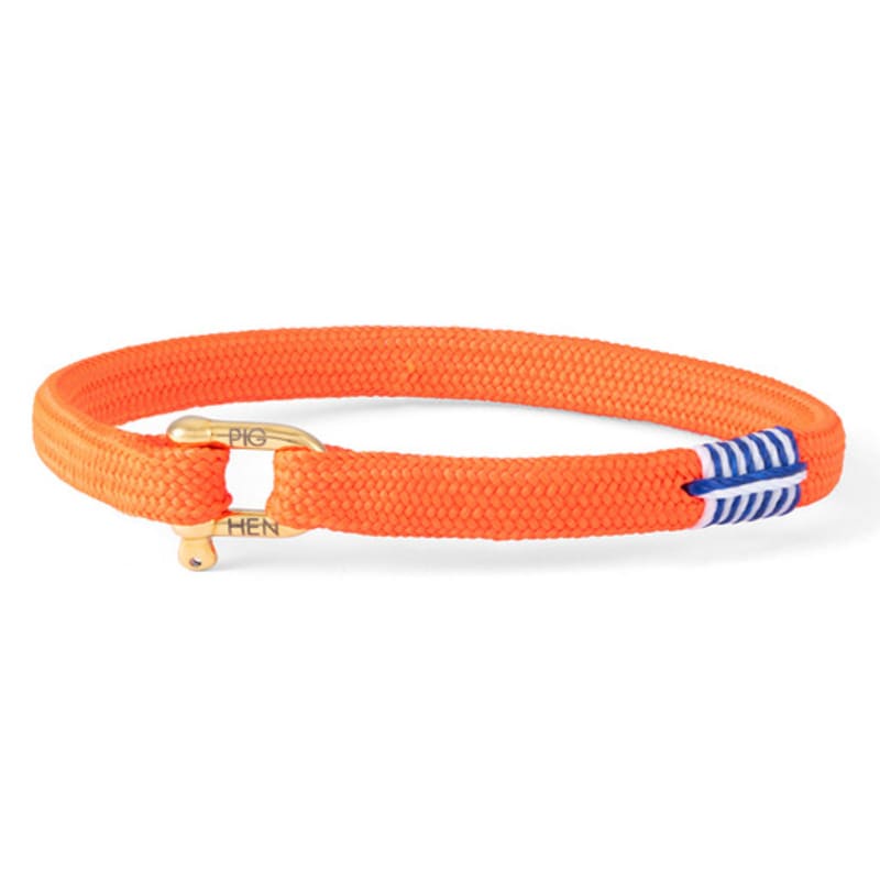 

PIG & HEN (Women s) Frankie Bracelet - Radiant Orange X Gold S