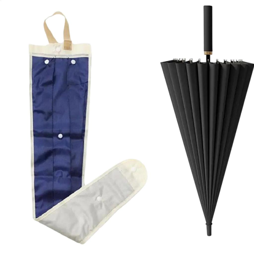 Waterproof Umbrella Storage Bag Portable Reusable Drawstring Bag Home Storage Organizer Umbrella Accessories