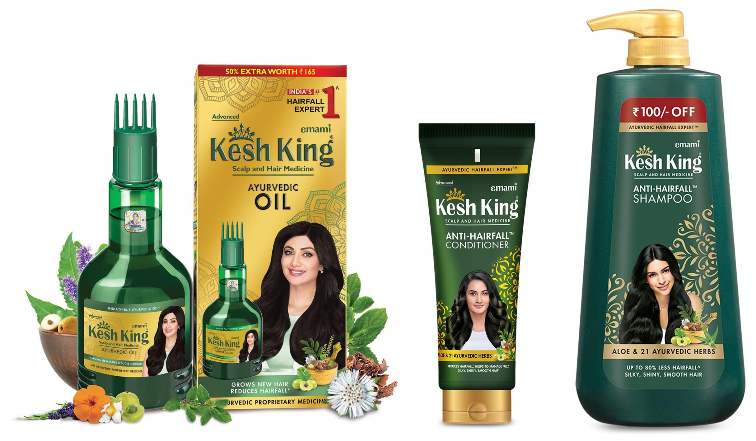 Kesh King Ayurvedic Anti Hairfall Oil