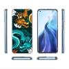Mode Chinesisch Vintage Drache Klare Hülle Für Xiaomi Mi Poco X3 NFC M3 Pro F3 F1 11 Lite 12 Note 10 11T Transparent Handyhülle