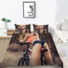 Bikini Duvet Cover 3D Printing Bedding Set Creative Home Textiles Microfiber Bed Cover Man Woman King Size Bed Spread
