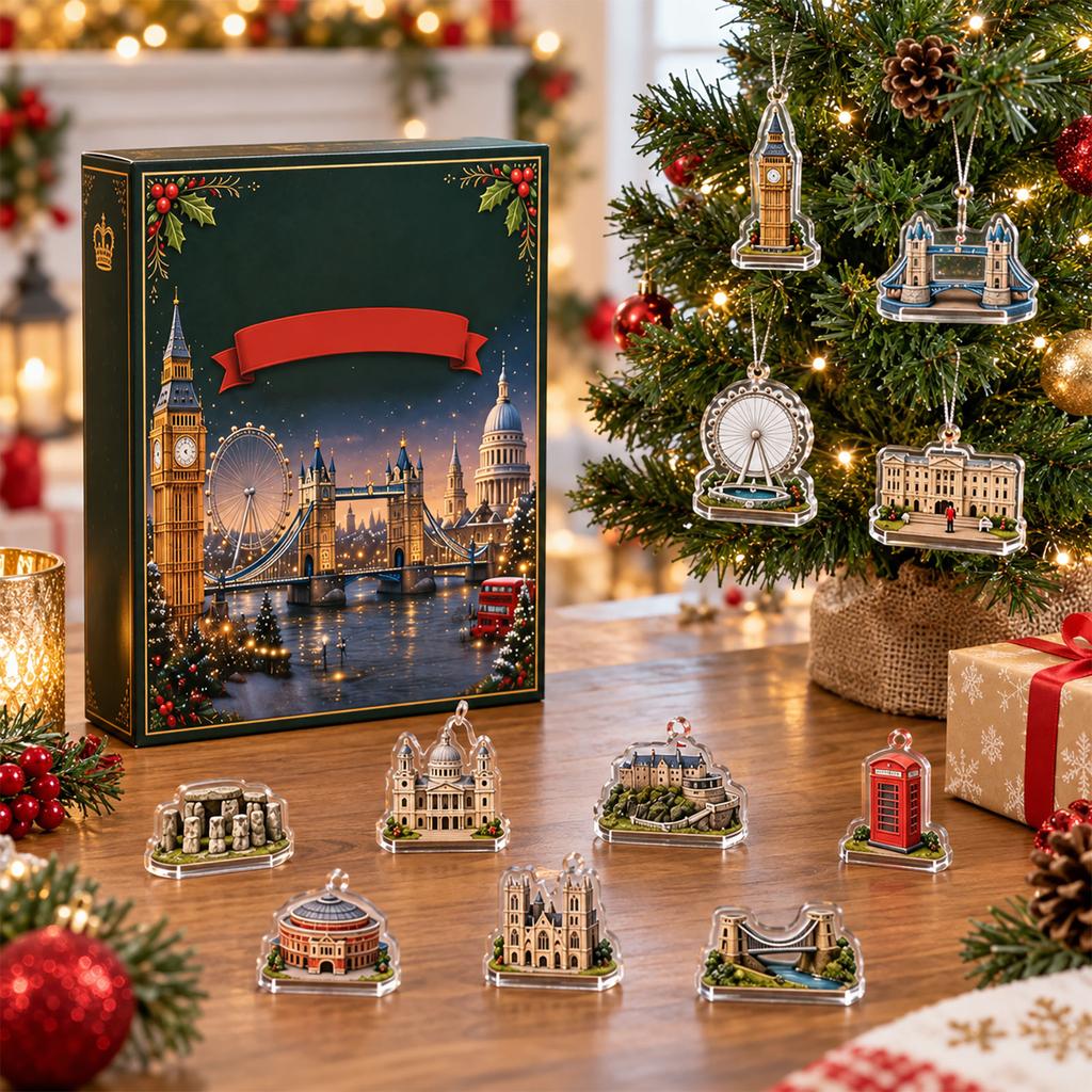 -Day Advent Calendar Acrylic 2D Countdown Calendar