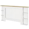Radiator Cover, 152 x 19 x 83 cm, White