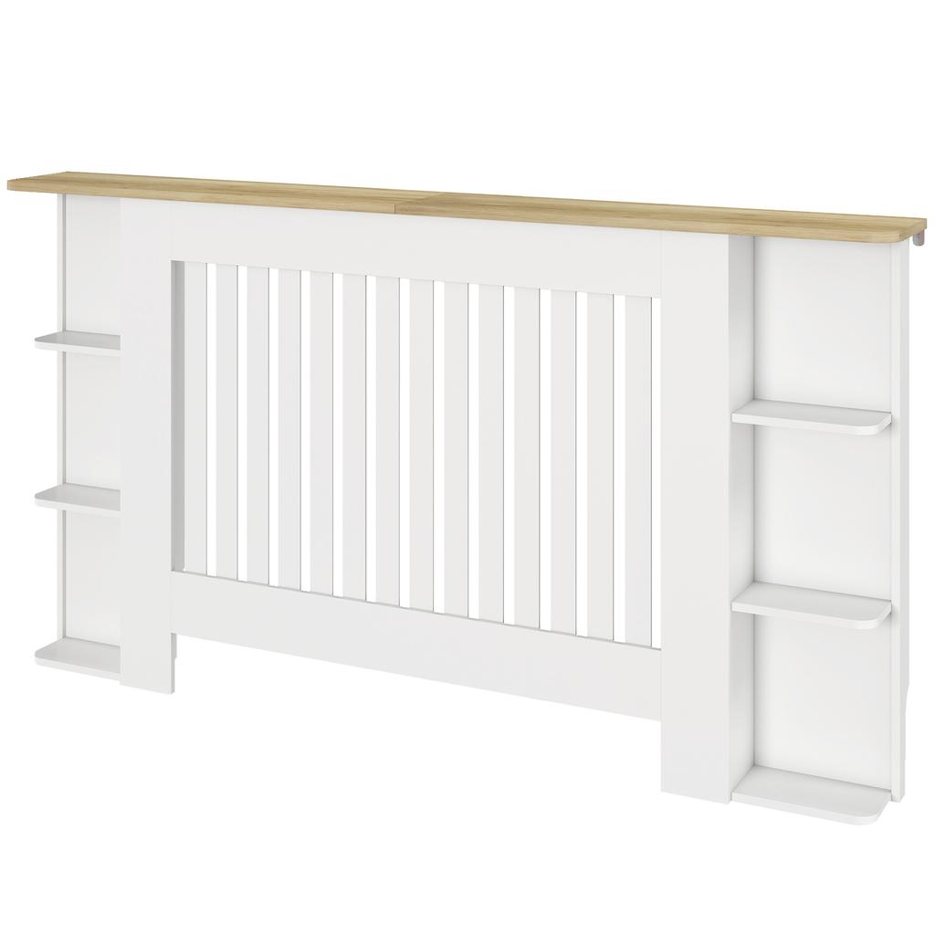 Radiator Cover, 152 x 19 x 83 cm, White