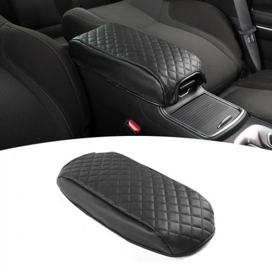 Center Console Cover Armrest Box Leather Pad Cover for Dodge Charger /300c 2011+