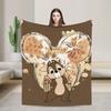Pătură Chip N Dale Fleece Corali Pluș Textil Decorativ Rescue Rangers Familie Gogoși Pături Aruncate pentru Lenjerie de Pat Canapea Cuvertură