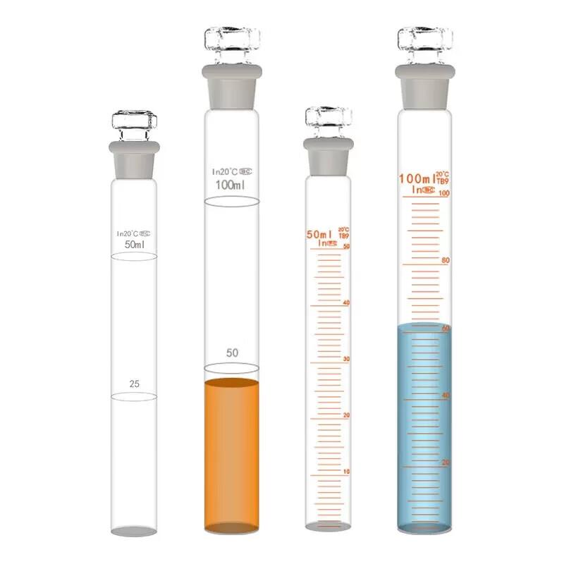 Haijian Tianbo 50ml Full Scale Colorimetric Tubes, Box of 12