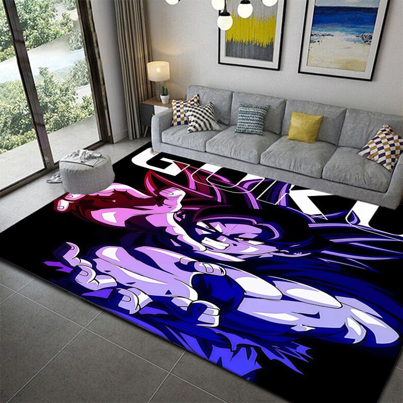 Dragon Ball Kids Bedroom Cartoon Carpetanime soft washable cartoon floor carpet