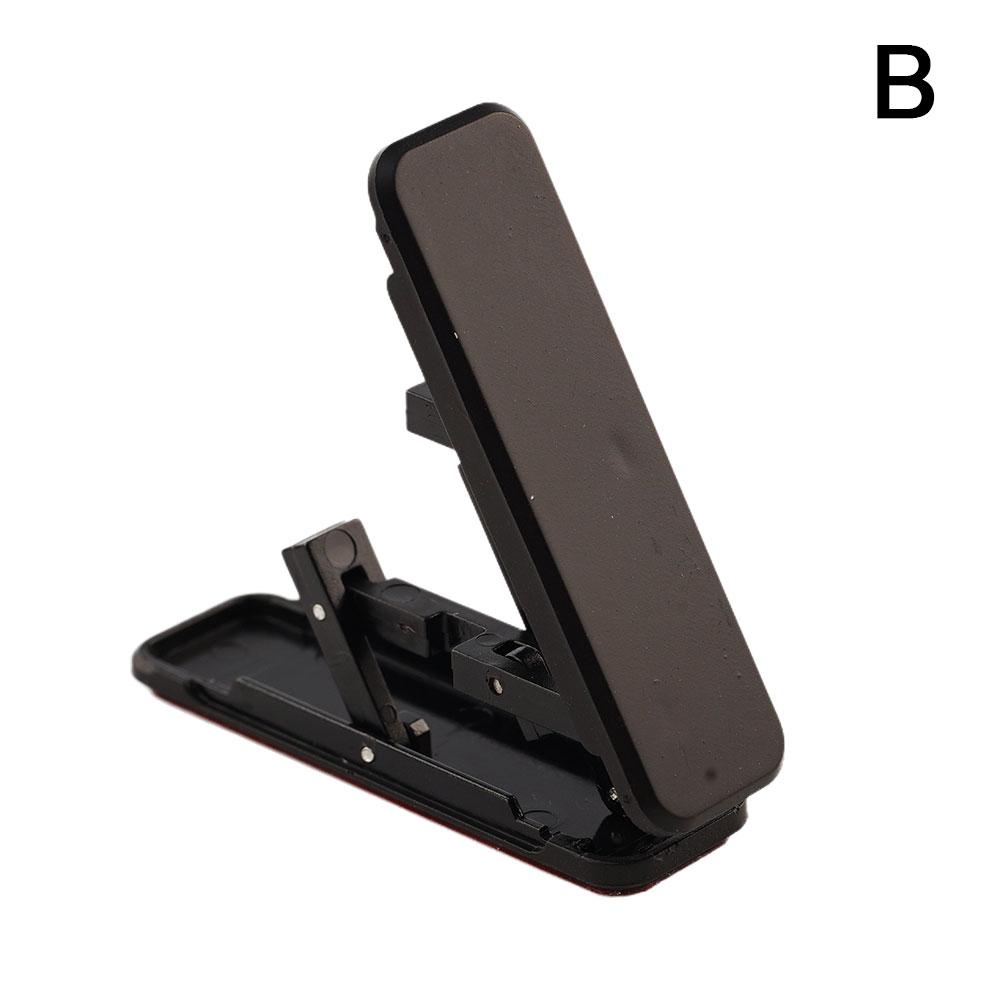 Folding Mobile Phone Stand Bracket Ultra Thin Mini Metal Phone Holder Stand Kickstand Bracket Desktop Phone Holder