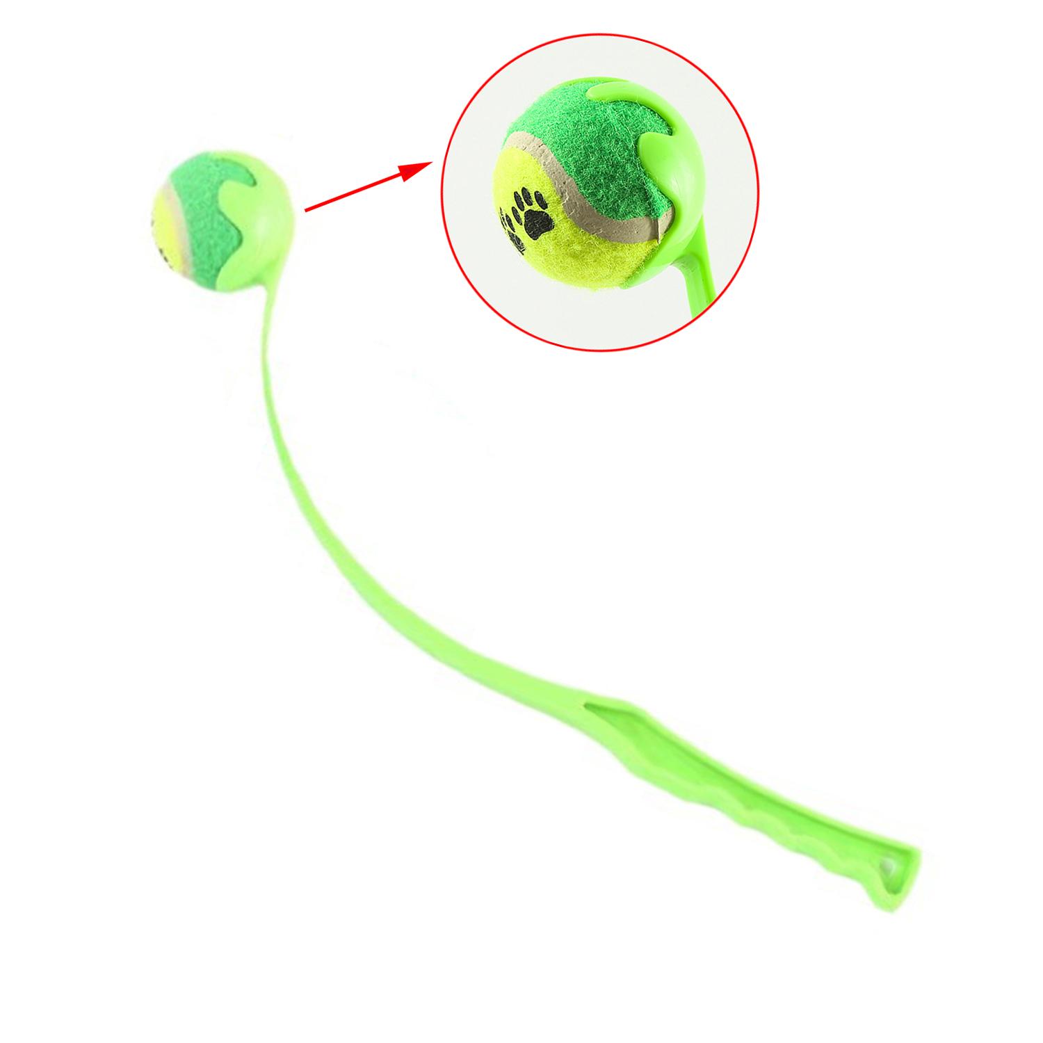 

Ручной метатель теннисных мячей для домашних животных, игрушки для дрессировки собак, пусковая установка для теннисных мячей, товары для животных, метательная палка для домашних животных