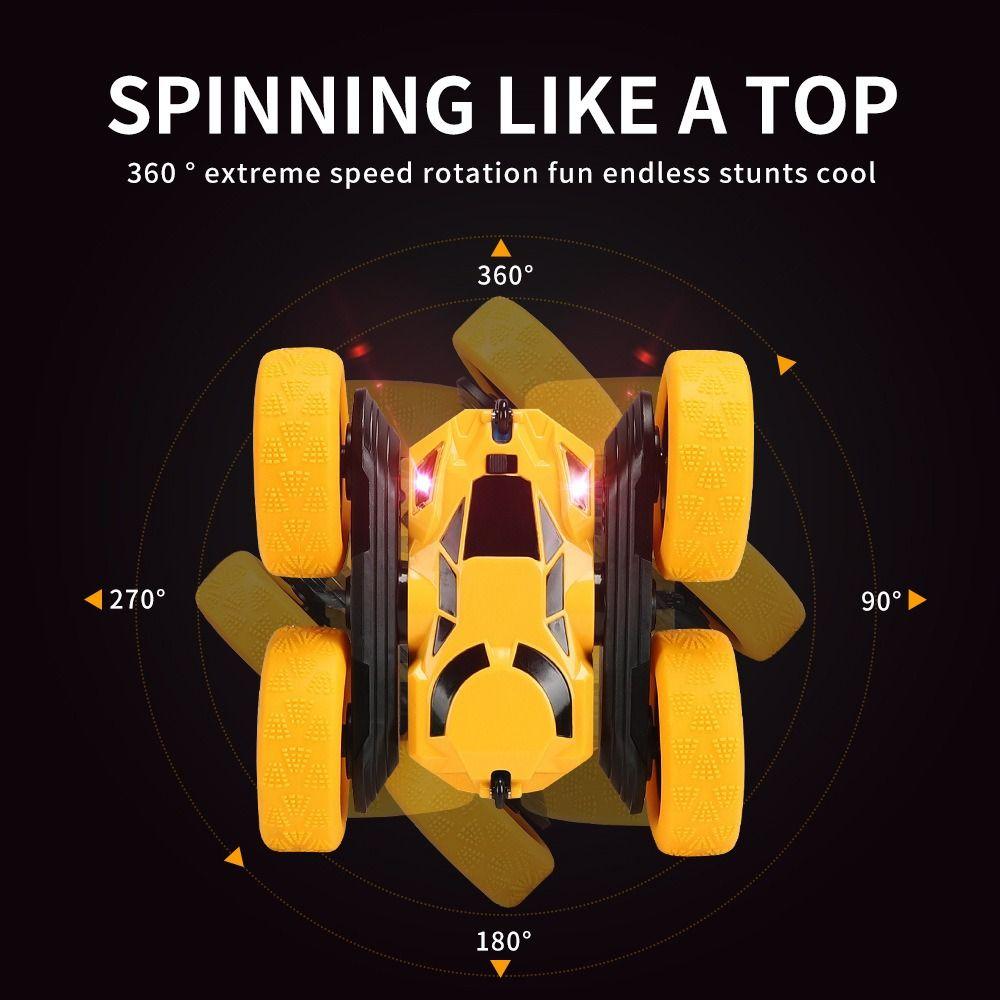 Four-wheel Drive Remote Control Drift Car 360° Rotated Off-Road RC Car  Kid Boy Gift